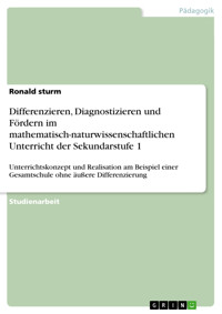 Differenzieren, Diagnostizieren und Fördern im mathematisch-naturwissenschaftlichen Unterricht der Sekundarstufe 1 - Ronald sturm - kostenlos E-Book