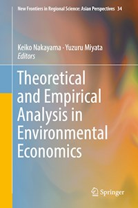 Theoretical and Empirical Analysis in Environmental Economics -  - E-Book