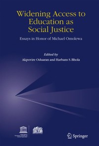 Widening Access to Education as Social Justice - - E-Book