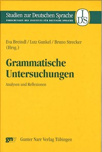 Grammatische Untersuchungen -  - E-Book
