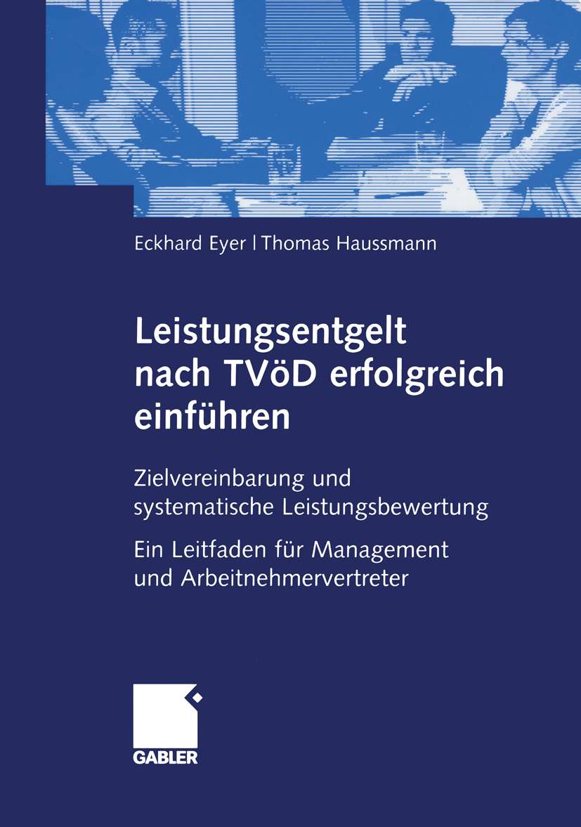 Leistungsentgelt nach TVÖD erfolgreich einführen - Eckhard Eyer - E-Book