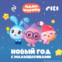 Новый год с Малышариками - Анна Геллер - Hörbuch