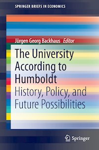 The University According to Humboldt - - E-Book