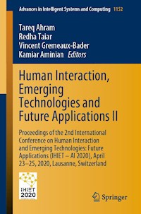 Human Interaction, Emerging Technologies and Future Applications II -  - E-Book