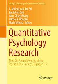 Quantitative Psychology Research -  - E-Book