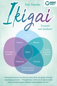 IKIGAI – Trouver son bonheur: Comment trouver sa voie et le sens de la vie grâce à la philosophie japonaise - Transformez votre vie et suivez enfin votre vocation pour réaliser votre mission de vie ! - Yuto Tanaka - E-Book