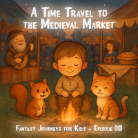 Fantasy Journeys for Kids, Episode 8: A Time Travel to the Medieval Market (ungekürzt) - Claudia Schröder - Hörbuch