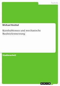 Kurzhubhonen und mechanische Rauhtiefenmessung - Michael Reichel - E-Book