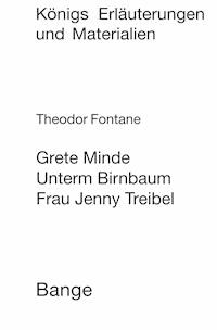 Grete Minde / Unterm Birnbaum. Textanalyse und Interpretation. - Theodor Fontane - E-Book