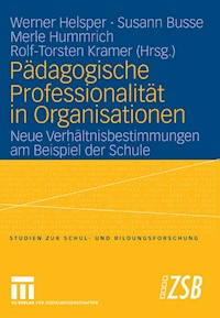 Pädagogische Professionalität in Organisationen -  - E-Book