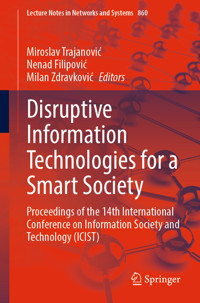 Disruptive Information Technologies for a Smart Society -  - E-Book