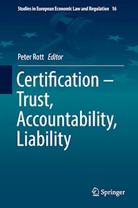 Certification – Trust, Accountability, Liability -  - E-Book