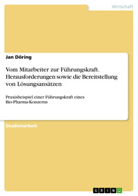 Vom Mitarbeiter zur Führungskraft. Herausforderungen sowie die Bereitstellung von Lösungsansätzen - Jan Döring - E-Book
