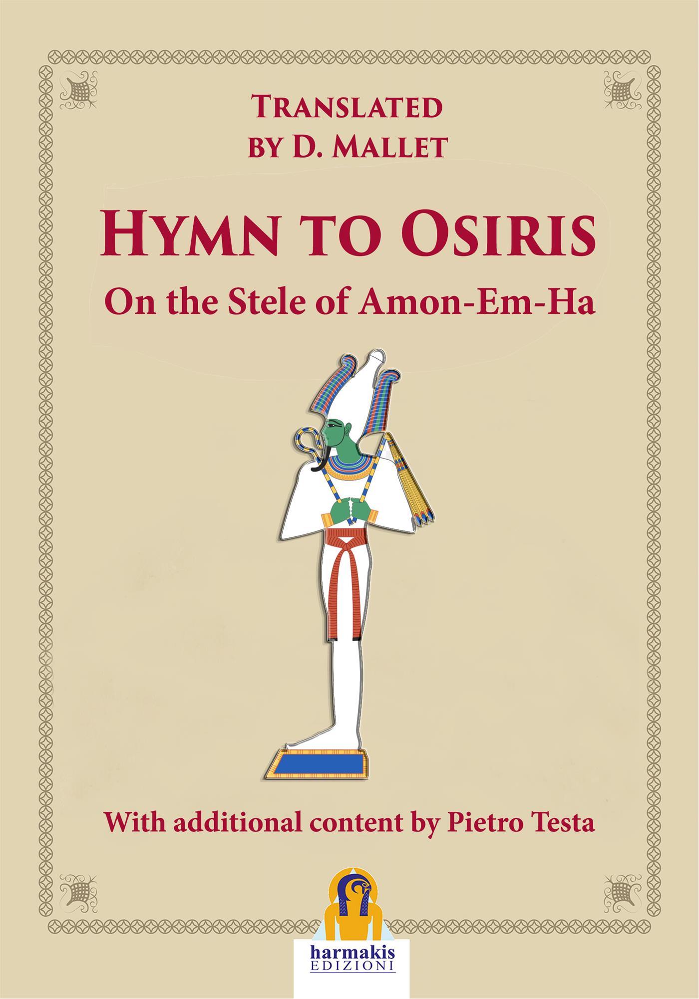 Hymn to Osiris - D. Mallet - E-Book