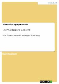 User Generated Content - Alexandre Nguyen Manh - E-Book
