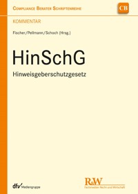 HinSchG - Hinweisgeberschutzgesetz -  - E-Book