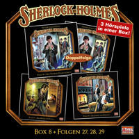 Sherlock Holmes - Die geheimen Fälle des Meisterdetektivs, Box 8: Folgen 27, 28, 29 - Arthur Conan Doyle - Hörbuch