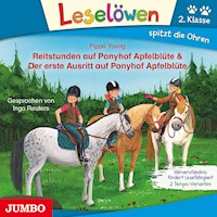 Reitstunden auf Ponyhof Apfelblüte & Der erste Ausritt auf Ponyhof Apfelblüte - Pippa Young - Hörbuch
