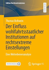Der Einfluss wohlfahrtsstaatlicher Institutionen auf rechtsextreme Einstellungen - Thomas Bollwein - E-Book