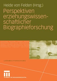 Perspektiven erziehungswissenschaftlicher Biographieforschung -  - E-Book
