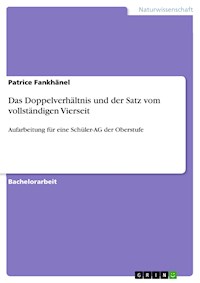 Das Doppelverhältnis und der Satz vom vollständigen Vierseit - Patrice Fankhänel - E-Book