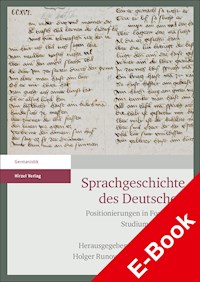 Sprachgeschichte des Deutschen - - E-Book