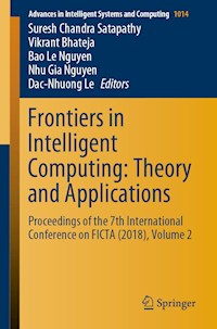 Frontiers in Intelligent Computing: Theory and Applications -  - E-Book