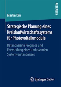 Strategische Planung eines Kreislaufwirtschaftssystems für Photovoltaikmodule - Martin Dirr - E-Book