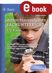 Action-Hausaufgaben Sachunterricht 1+2 - Sandra Sommer - E-Book