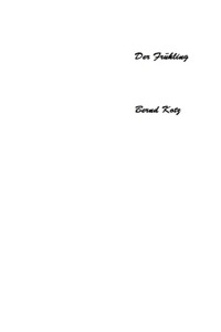 Der Frühling - Bernd Kotz - E-Book
