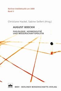 August Boeckh -  - E-Book