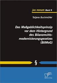 Das Maßgeblichkeitsprinzip vor dem Hintergrund des Bilanzrechtsmodernisierungsgesetzes (BilMoG) - Tatjana Buchmüller - E-Book