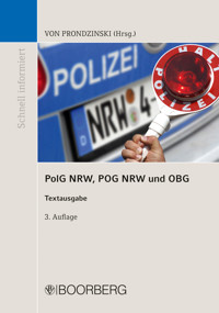 PolG NRW, POG NRW und OBG -  - E-Book
