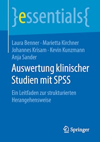 Auswertung klinischer Studien mit SPSS - Laura Benner - E-Book