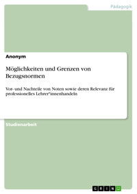 Möglichkeiten und Grenzen von Bezugsnormen - - E-Book