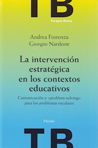 La intervención estratégica en los contextos educativos - Giorgio Nardone - E-Book