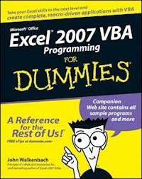 Excel 2007 VBA Programming For Dummies - John Walkenbach - E-Book