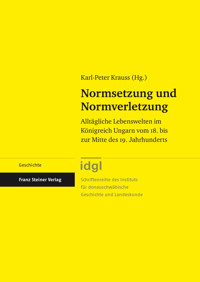 Normsetzung und Normverletzung -  - E-Book