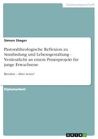 Pastoraltheologische Reflexion zu Sinnfindung und Lebensgestaltung - Verdeutlicht an einem Praxisprojekt für junge Erwachsene - Simon Steger - E-Book