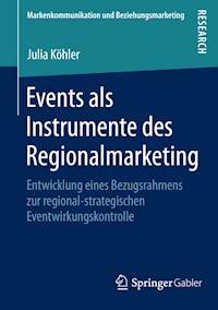 Events als Instrumente des Regionalmarketing - Julia  Köhler - E-Book