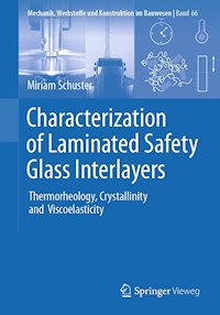Characterization of Laminated Safety Glass Interlayers - Miriam Schuster - E-Book