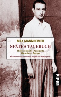 Spätes Tagebuch - Max Mannheimer - E-Book