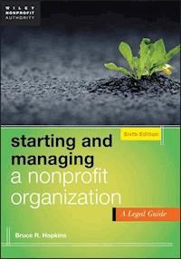 Starting and Managing a Nonprofit Organization - Bruce R. Hopkins - E-Book