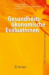Gesundheitsökonomische Evaluationen -  - E-Book