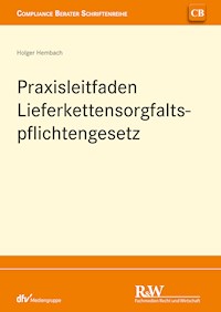 Praxisleitfaden Lieferkettensorgfaltspflichtengesetz (LkSG) - Holger Hembach - E-Book