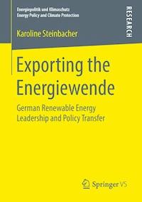 Exporting the Energiewende - Karoline Steinbacher - E-Book