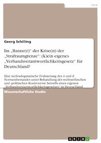 Im „Banne(r)“ der Krise(n) der „Strafraumgrenze“: (k)ein eigenes „Verbandsverantwortlichkeitsgesetz“ für Deutschland? - Georg Schilling - E-Book