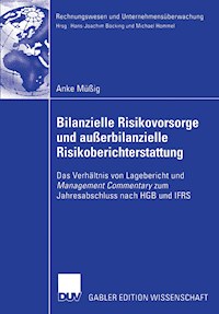 Bilanzielle Risikovorsorge und außerbilanzielle Risikoberichterstattung - Anke Müßig - E-Book