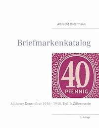 Briefmarkenkatalog - Plattenfehler - Albrecht Ostermann - E-Book