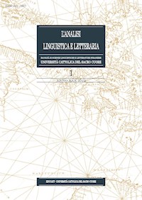 Analisi Linguistica e Letteraria 2022-1 - aa.vv - kostenlos E-Book